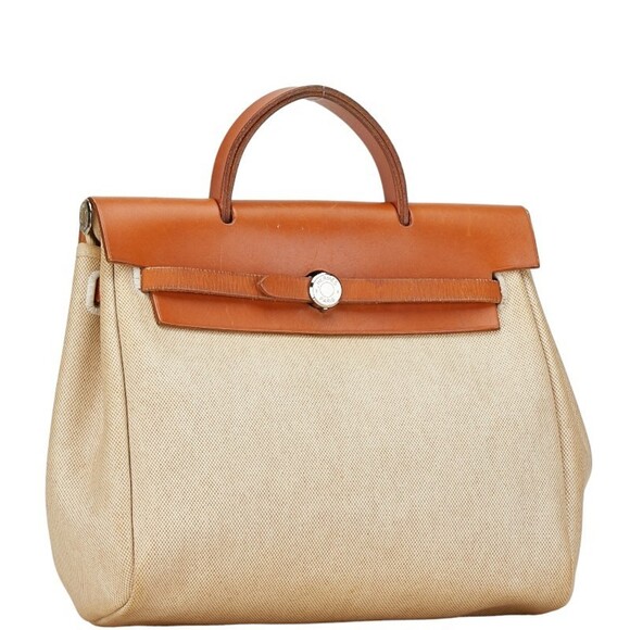 Hermes Canvas Herbag PM Backpack Canvas Backpack in Good condition - Picture 2 of 11